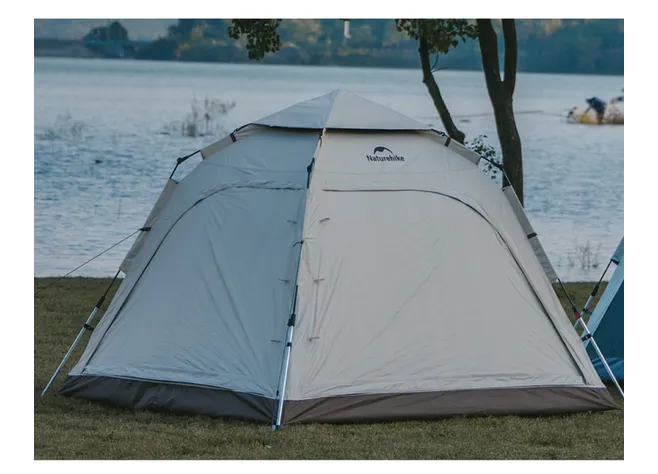 Палатка четырехместная автоматическая Naturehike Ango CNK2550WS010, коричневая Фото 2